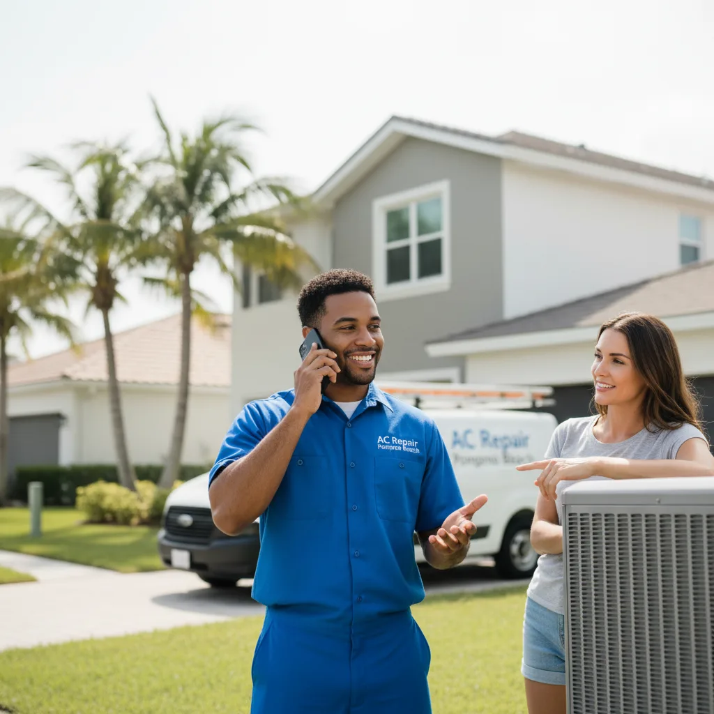 AC Repair Pompano Beach customer support in Slippery Rock